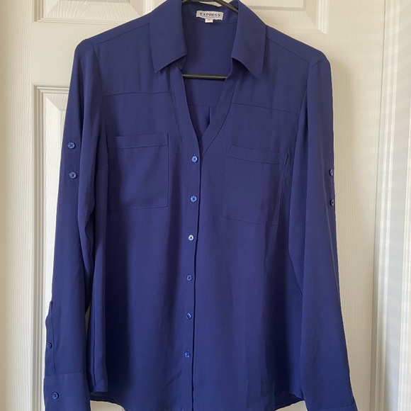 EXPRESS button up blouse - Picture 1 of 1